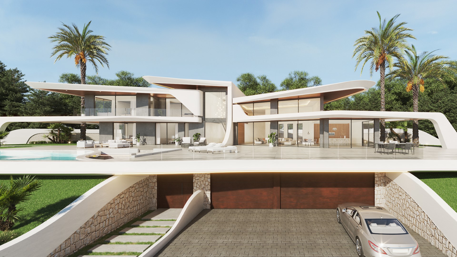 New build villas Monte Olimpo Javea