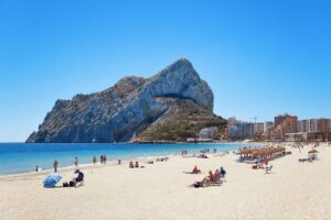Properties with sea views Calpe