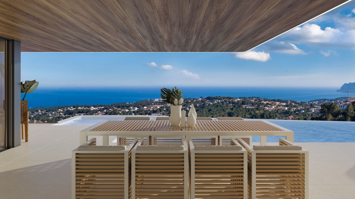 New build villa in Moraira